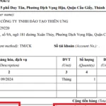 Hóa Đơn VAT